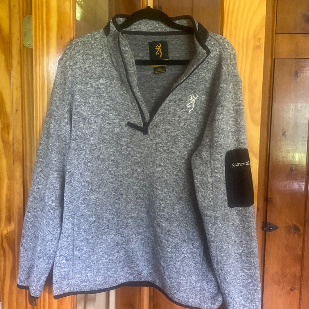 Browsing half zip